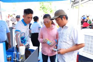 Hợp tác giải quyết ô nhiễm nước uống